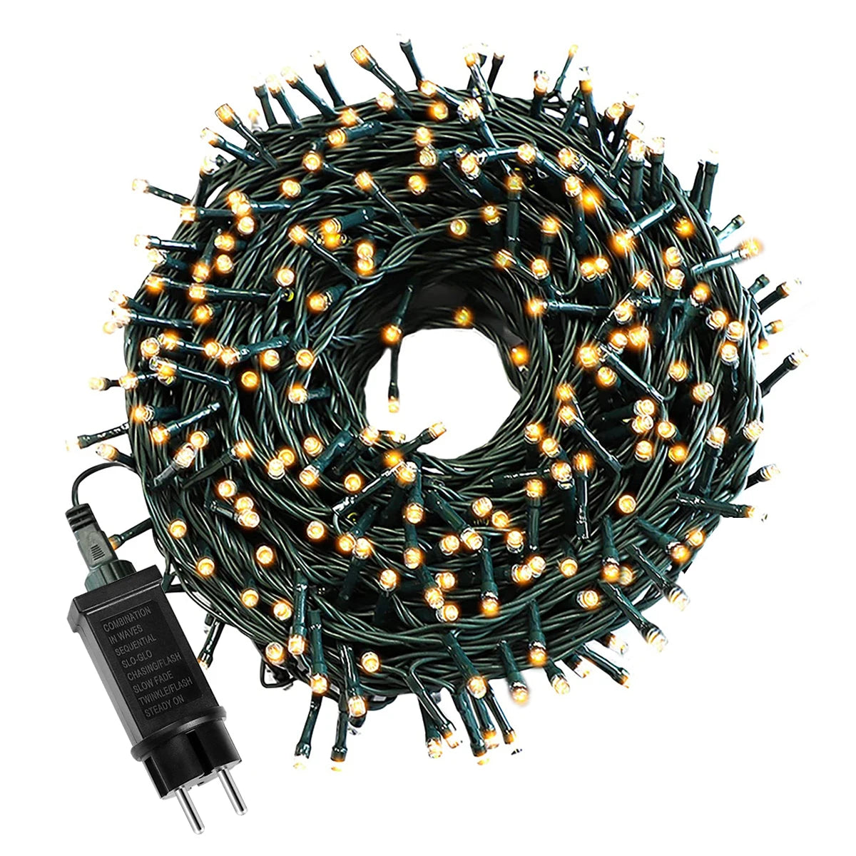 110V 220V Decorative String 50M 100M Led Fairy Lights Holiday Outdoor Lamp Garland For Christmas Tree Wedding Party Decoration