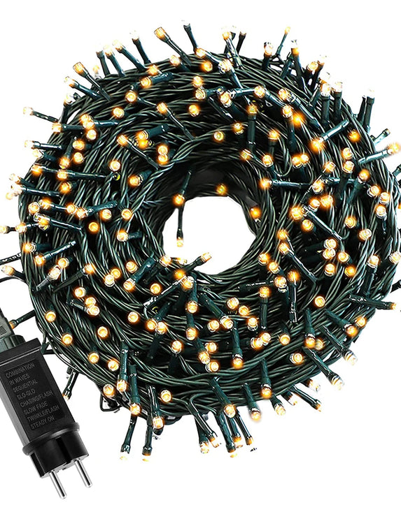 110V 220V Decorative String 50M 100M Led Fairy Lights Holiday Outdoor Lamp Garland For Christmas Tree Wedding Party Decoration