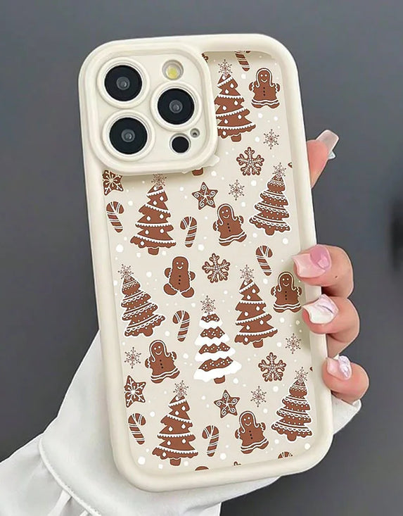 Christmas tree graphic phone case for iPhone 16 15 14 13 12 11 x XR Xs SE2 SE 8 7 plus pro Max mini silicone back cover